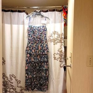 AMUR MIDI FLORAL DRESS